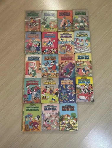 coleção tio patinhas escoteiro mirim disney (19 livros)