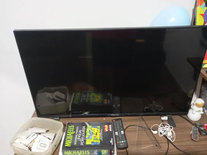 Tv tela trincada