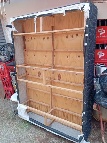 Cama box suporte 