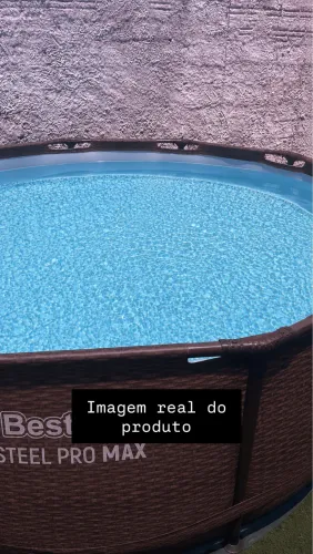 Piscina estrutural 4678L circular deluxe
