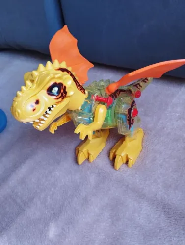 Dinossauro de Brinquedo Tiranossauro Rex Amarelo