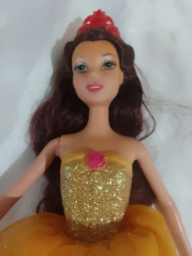 Boneca bela disney baile magico 30cm