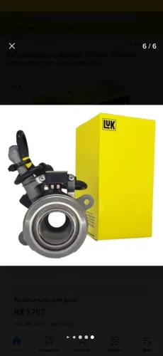 KIT DE EMBREAGEM + ATUARDOR PRA CARRO DUALOGIC