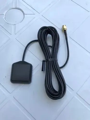 Antena de GPS para aparelhos de som automotivo (DVD 2-Din, Retrátil)