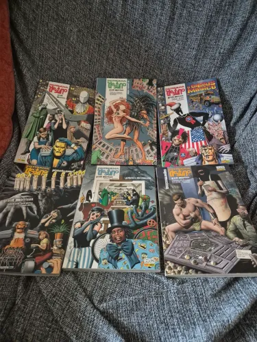 Coleção Patrulha do Destino por Grant Morrison Completo + Box (Panini Papel Jornal)