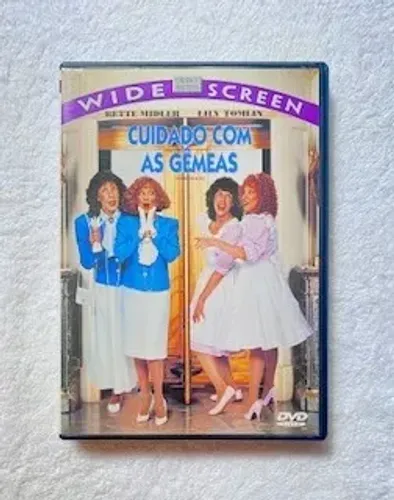 DVD Cuidado com as Gêmeas (Com Bette Midler e Lily Tomlin-1988)