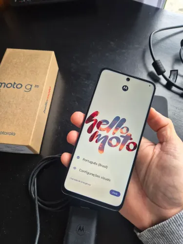 Moto G35 pouco uso, muito bem cuidado!