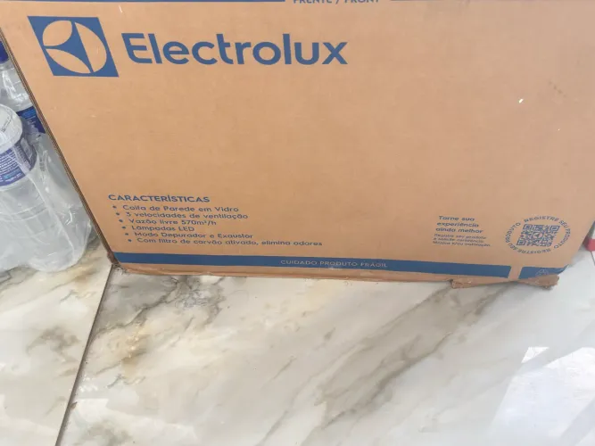 COIFA ELECTROLUX CE6VX 60CM NOVA NA CAIXA