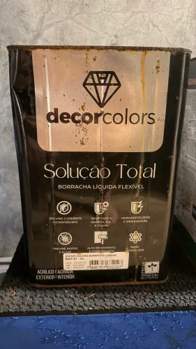 Kit Decorcolors - Fundo Preparador + Borracha Líquida Flexível 