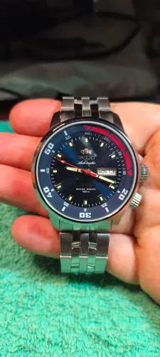 Relogio Orient automático ref 469SS058NH novo sem uso