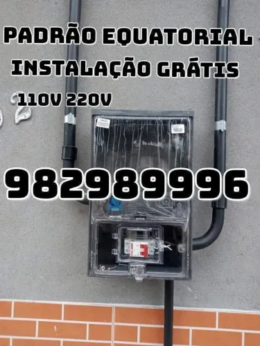 Caixa padrão equatorial instalação imediata