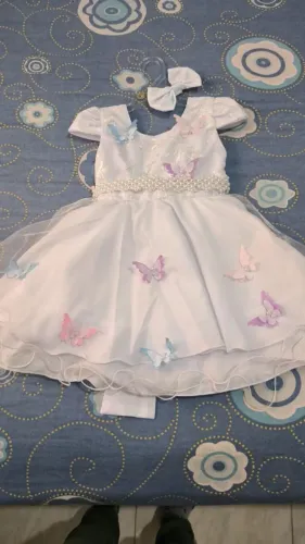 Vestido bebê menina 1 ano