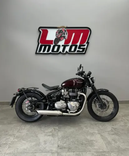 2018 - Triumph Bonneville Bobber 1200cc - Km; 17.141