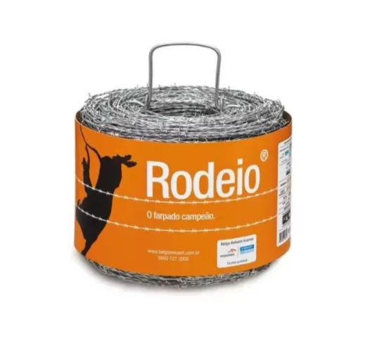 Arame farpado galvanizado 100 m