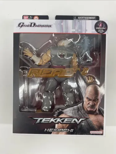 HEIHACHI MISHIMA - ACTION FIGURE - BANDAI GAME DIMENSIONS TEKKEN