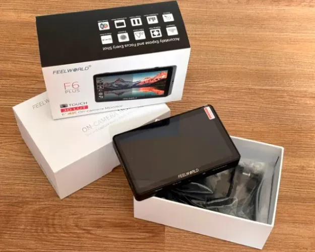 MONITOR F6 PLUS FEELWORLD 4K - TOUCH 3D LUT 6"