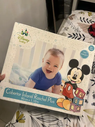 Cobertor novo MICKEY BABY