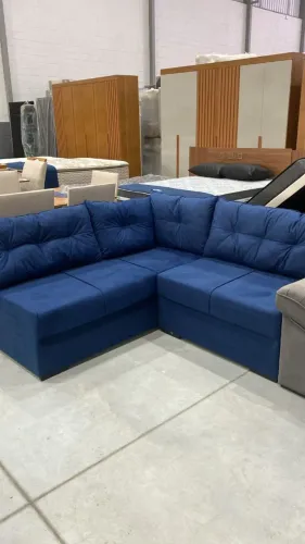SOFA DE CANTO SEM BRAÇO 