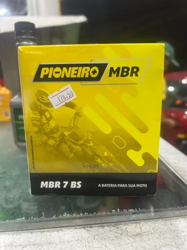 Bateria de moto Pioneiro MBR7 BS