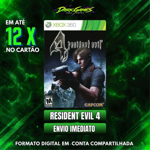 Jogo Resident Evil 4 Original pra Xbox 360