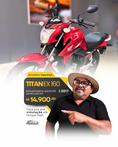 Honda CG 160 Titan Flexone/ed.especial 40 Anos 2017