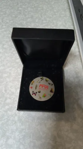 Medalha de Prata de 200 anos do Museu Nacional - Raridade
