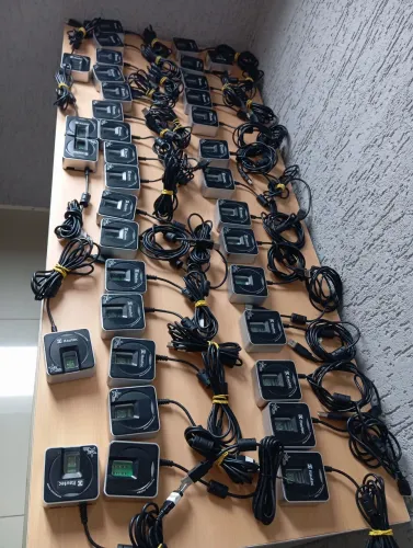 Lote de leitor biometria Fs88