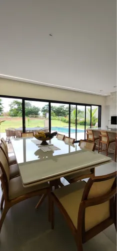 Condomínio fechado Casa Térrea Mobiliada 4 Quartos em lote de 1.257.50/m²