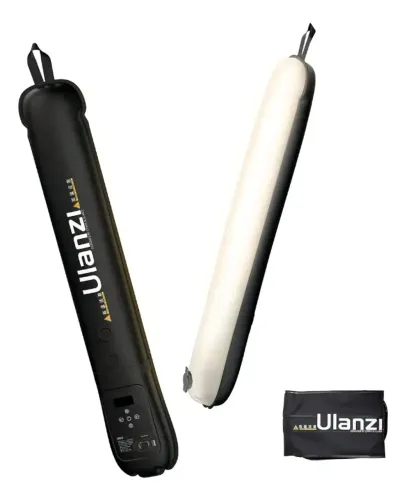 Bastão LED Inflável Ulanzi UA12 Iluminador Magnético Barra Luz Bicolor Fotografia Estúdio