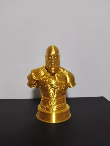 Escultura god of war impressão 3d