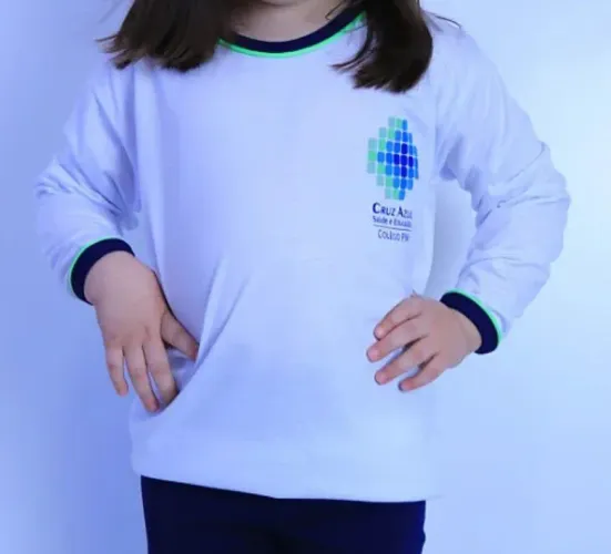 Uniforme colégio cruz azul