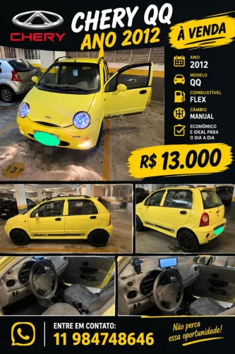 Chery QQ 1.1/1.0 12V 69cv 5P 2012