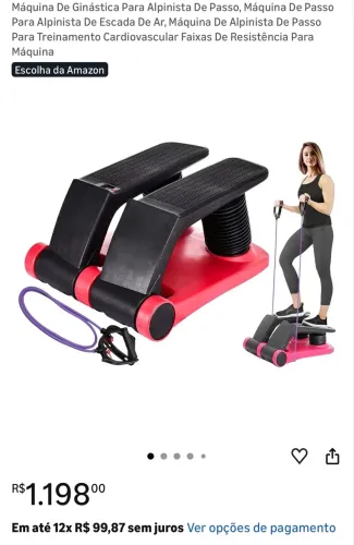 Aparelho para ginástica em casa 