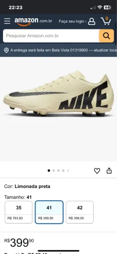 CHUTEIRA DE CAMPO NIKE TAM. 41 ORIGINAL