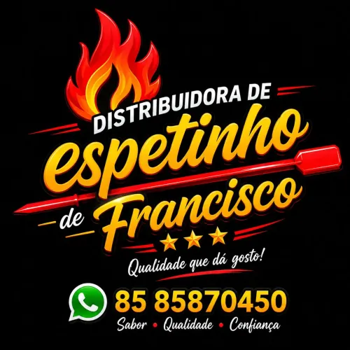 Fabricamos espetos para revenda.