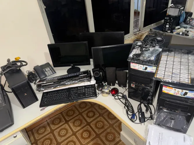 Lote computador, monitor. Kit completo