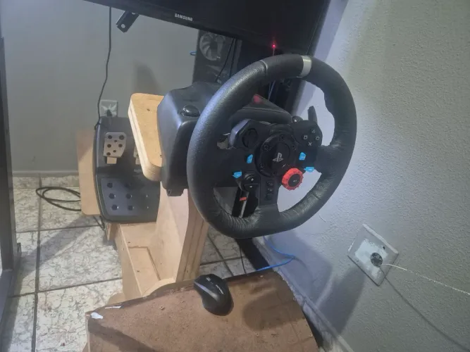 Volante e pedal G29 