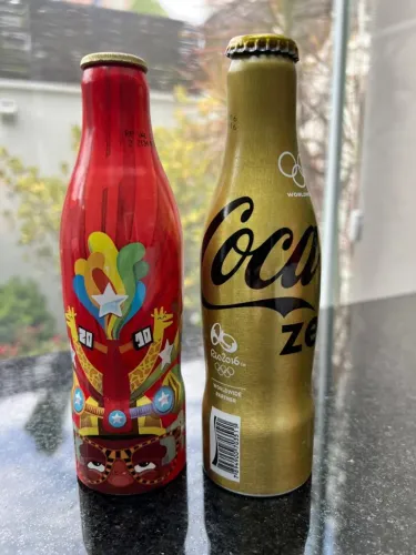 2 garrafas Coca Cola - Para colecionadores