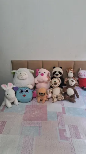 Kit lote 10 pelúcias