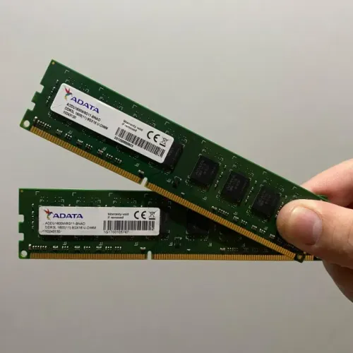 Memória Ram Gamer Desktop 16GB DDR3L 1600MHz CL 11 Adata ADDU1600W8G11-BNAD ( 2 x 8GB )