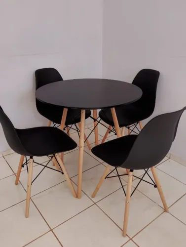 Mesa Redonda 4 Cadeiras Winter - Já com Entrega