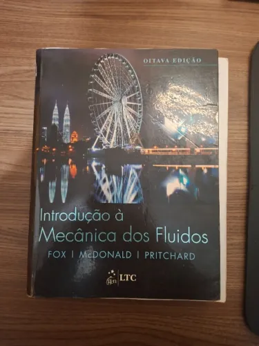 Livro Introdução à Mecânica dos Fluidos. FOX, Robert W.. Português. 10 ed