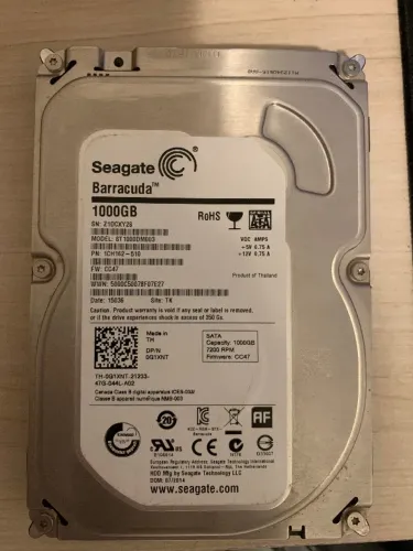 Hd externo Sata Barracuda 1 TB