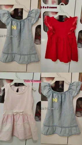 3 Vestidos menina