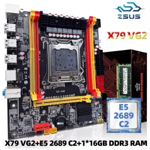 kit placa ( lacrado) sem uso mãe+memoria+processador