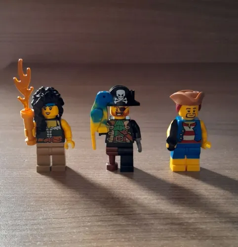 Minifiguras Lego Original BAM temática Pirata