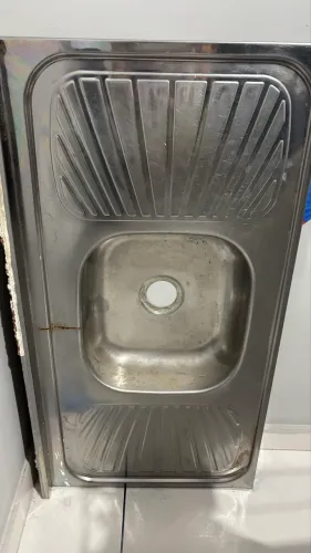 Pia de inox usada - Bom estado