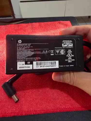 Fonte Original HP 65W 19.5V 3.33A All-in-One e Notebook Modelo TPC-LA58