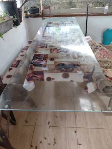 Vidro grande para mesa medida 2.65x71,6