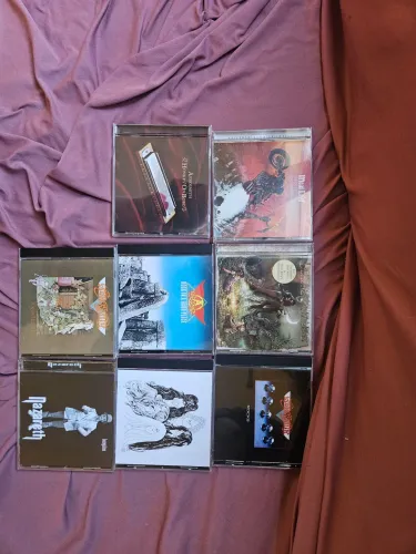 Cds de rock e metal, importados e originais, 400$ são 8 cds